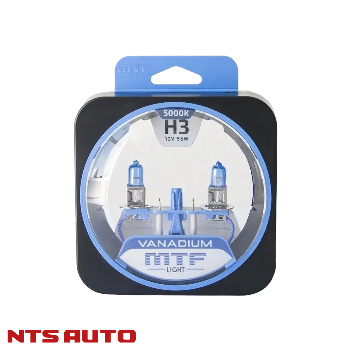 Автолампа MTF  H3 55W 12V  VANADIUM 