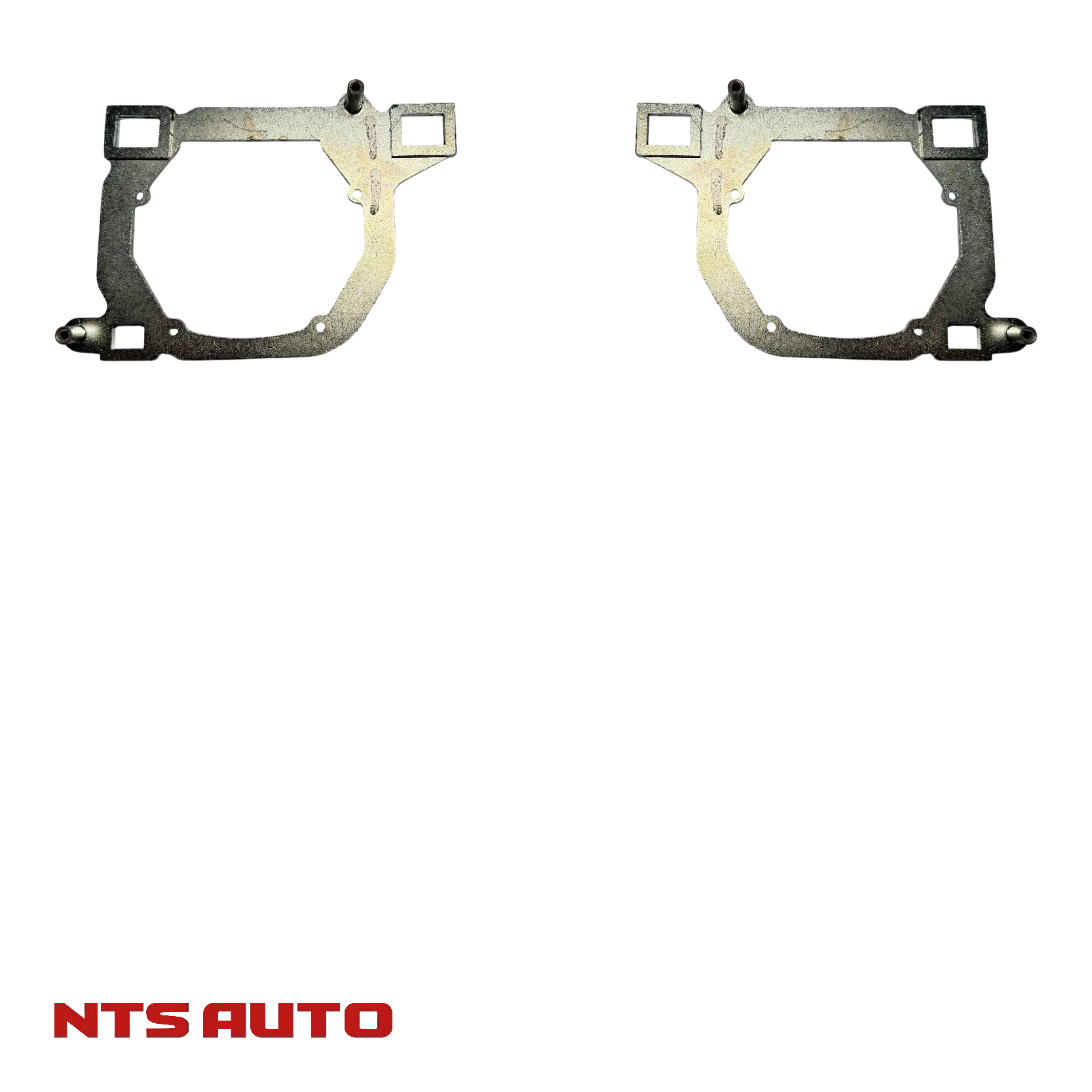 Переходные рамки для BI-LED модулей на Toyota Land Cruiser Prado 150 рестайлинг 2013-2017 г.в.