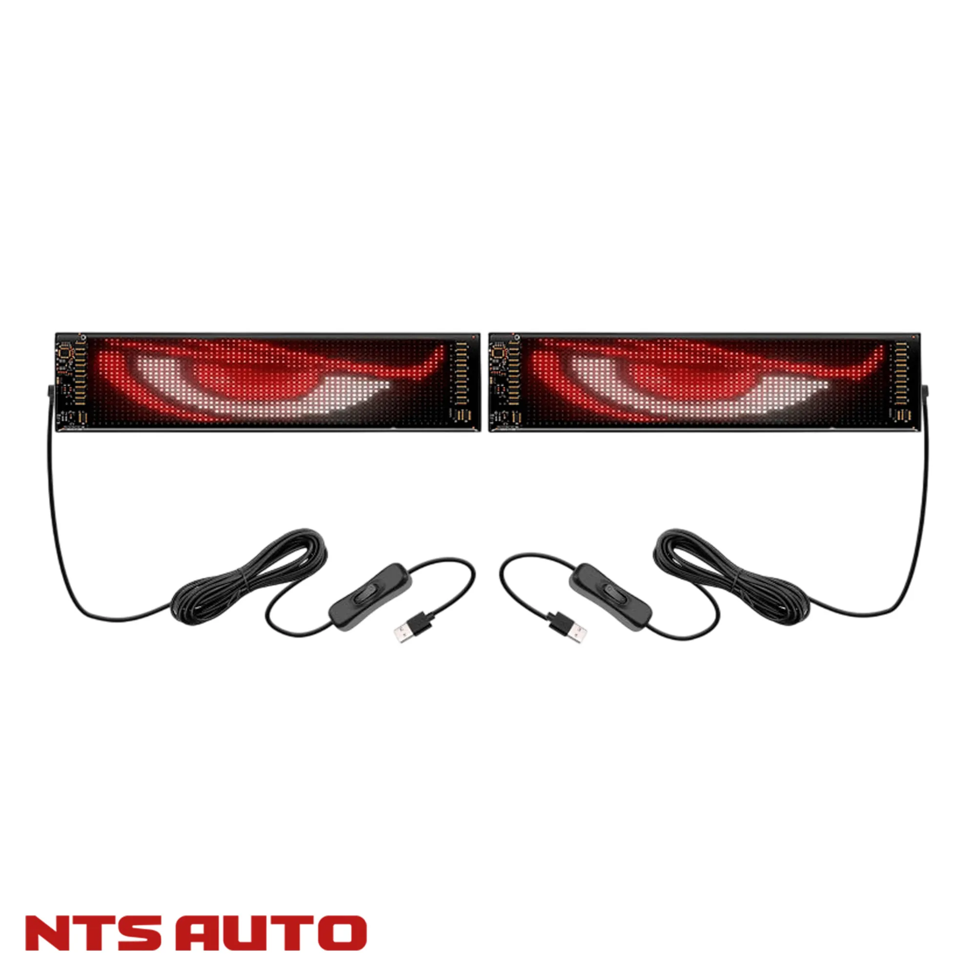 Коврики-глазки с пультом и приложением 9X37 см